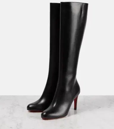 Christian Louboutin Pumppie Botta leather knee-high boots | Thumbnail 3