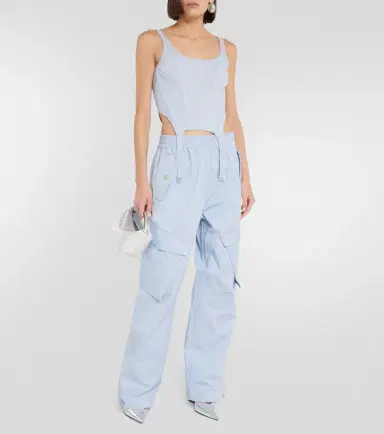 Dion Lee Cotton jersey bustier | Thumbnail 5