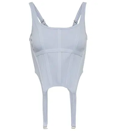 Dion Lee Cotton jersey bustier | Thumbnail 1