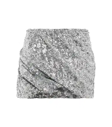 The Attico Sequined mini skirt | Thumbnail 1