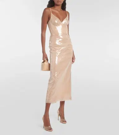 David Koma Sequined midi dress | Thumbnail 4