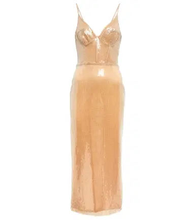 David Koma Sequined midi dress | Thumbnail 1