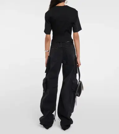 Dion Lee Corset cotton jersey T-shirt | Thumbnail 2