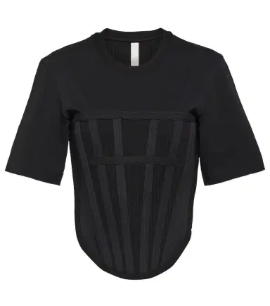 Dion Lee Corset cotton jersey T-shirt | Thumbnail 1