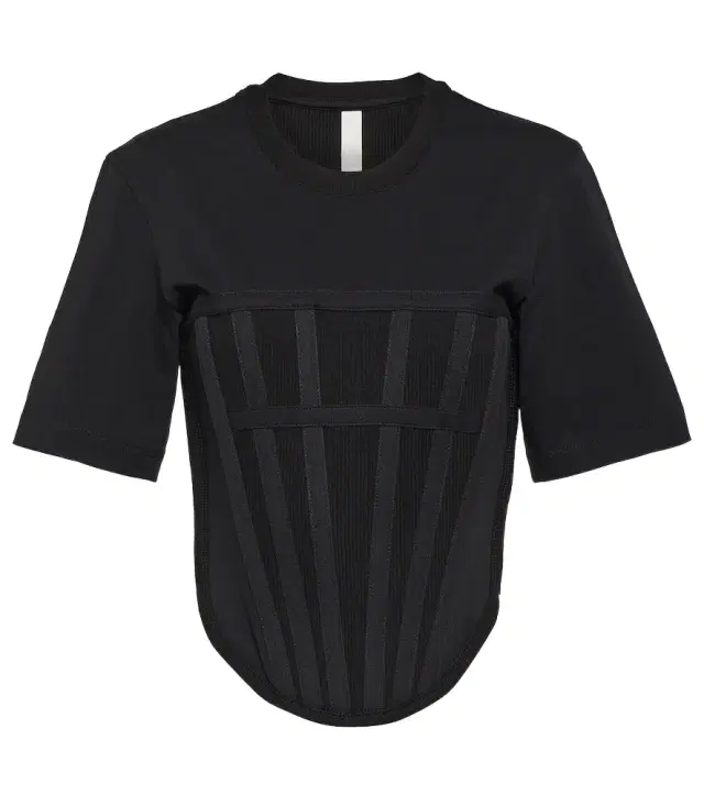 Dion Lee Corset cotton jersey T-shirt