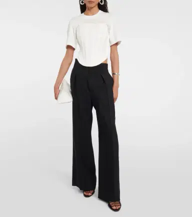 Dion Lee Corset cotton jersey T-shirt | Thumbnail 3