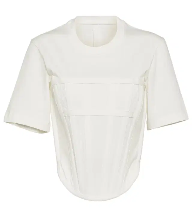 Dion Lee Corset cotton jersey T-shirt