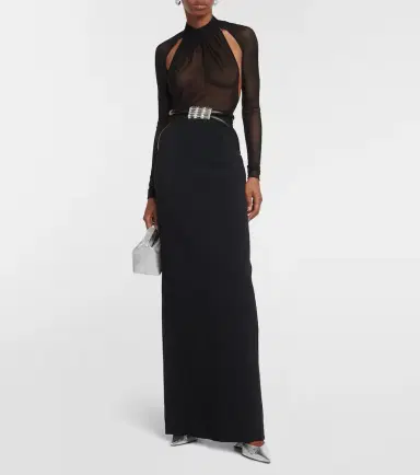 David Koma Cutout mesh bodysuit | Thumbnail 2