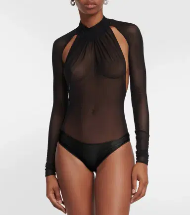 David Koma Cutout mesh bodysuit | Thumbnail 5