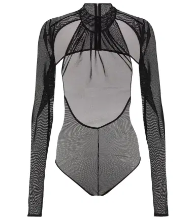 David Koma Cutout mesh bodysuit | Thumbnail 1
