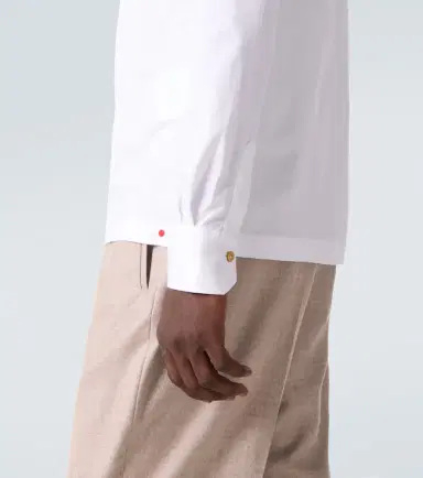 Kiton Cotton poplin polo top | Thumbnail 7