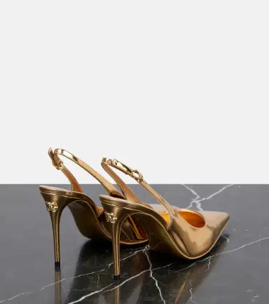 Dolce & Gabbana x Kim Lollo leather slingback pumps | Thumbnail 4 Dolce & Gabbana x Kim Lollo leather slingback pumps | Thumbnail 4