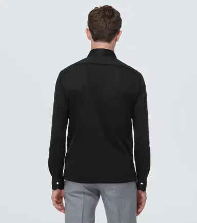 Kiton Cotton poplin polo top | Thumbnail 5