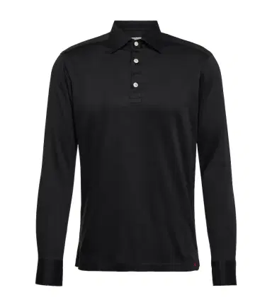 Kiton Cotton poplin polo top | Thumbnail 1