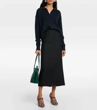 Emilia Wickstead Orelia checked tweed Mary Jane pumps | Thumbnail 3