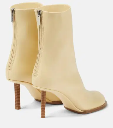 Jacquemus Les Bottines Rond Carré leather ankle boots | Thumbnail 3