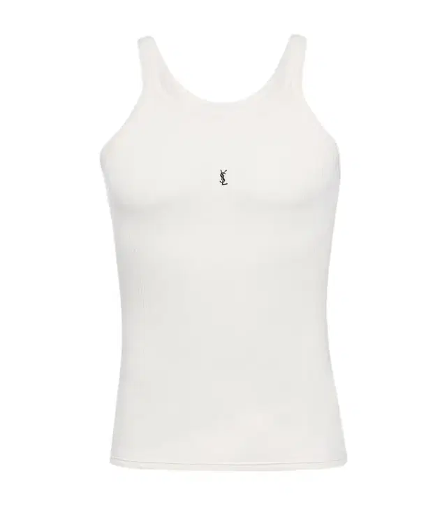 Saint Laurent Cassandra cotton jersey tank top