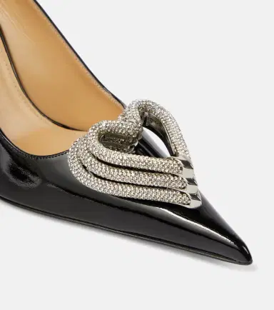 Mach & Mach Triple Heart patent leather pumps | Thumbnail 5