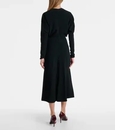 Victoria Beckham Cady midi dress | Thumbnail 5