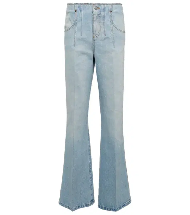 Victoria Beckham Bleached denim jeans