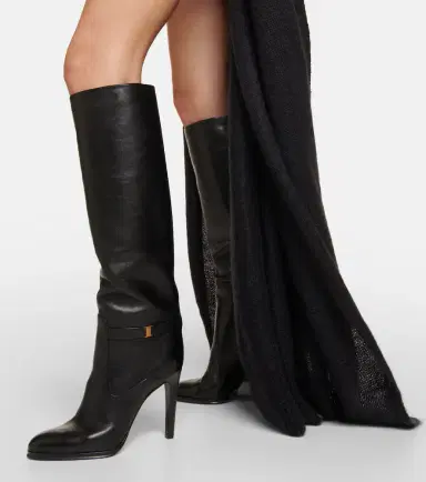 Saint Laurent Diane 105 leather knee-high boots | Thumbnail 5 Saint Laurent Diane 105 leather knee-high boots | Thumbnail 5