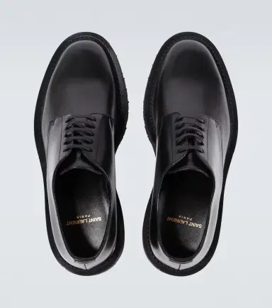 Saint Laurent Army leather Derby shoes | Thumbnail 4 Saint Laurent Army leather Derby shoes | Thumbnail 4