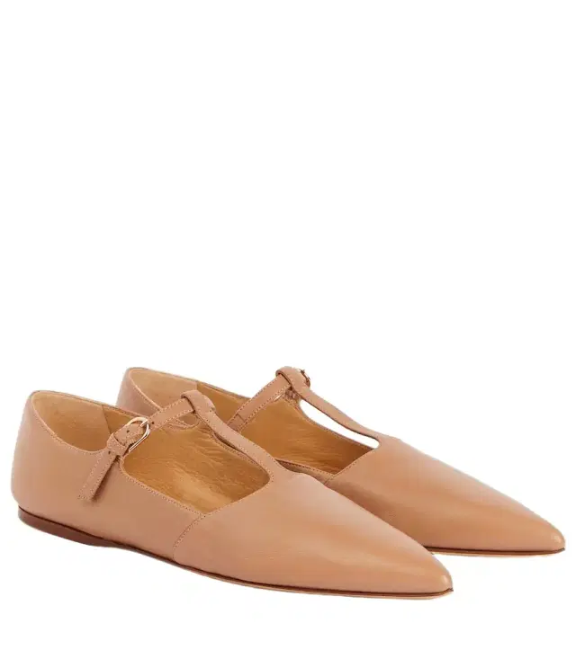 Gabriela Hearst Lola leather ballet flats