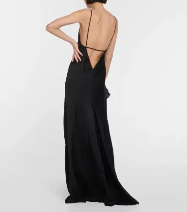 Victoria Beckham Satin slip dress | Thumbnail 2