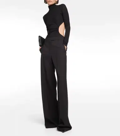 Wolford x N21 cutout turtleneck bodysuit | Thumbnail 2
