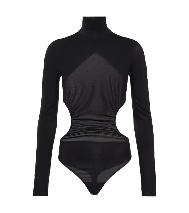 Wolford x N21 cutout turtleneck bodysuit