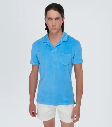 Orlebar Brown Dr. No cotton terry polo shirt | Thumbnail 2