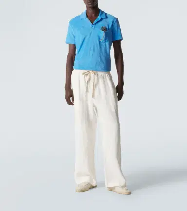 Orlebar Brown Dr. No cotton terry polo shirt | Thumbnail 3