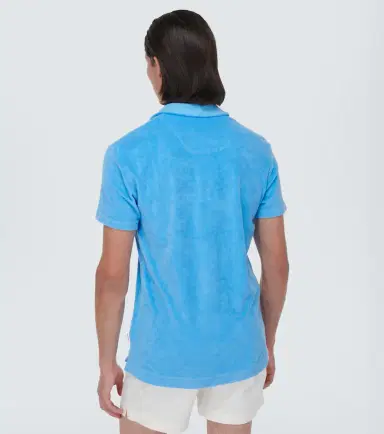 Orlebar Brown Dr. No cotton terry polo shirt | Thumbnail 5