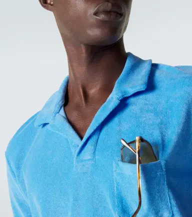 Orlebar Brown Dr. No cotton terry polo shirt | Thumbnail 6