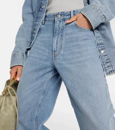 Bottega Veneta Mid-rise straight jeans | Thumbnail 4 Bottega Veneta Mid-rise straight jeans | Thumbnail 4