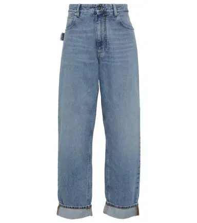 Bottega Veneta Mid-rise straight jeans | Thumbnail 1 Bottega Veneta Mid-rise straight jeans | Thumbnail 1