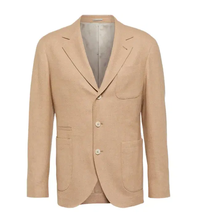 Brunello Cucinelli Wool, cashmere, and silk twill blazer