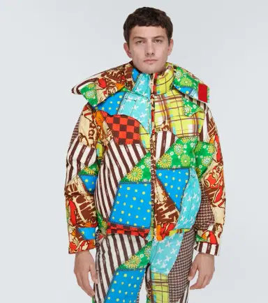 ERL Printed cotton-blend down jacket | Thumbnail 4