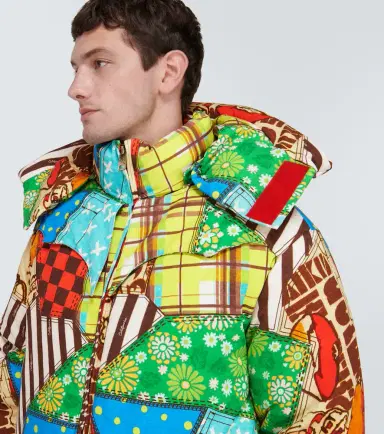 ERL Printed cotton-blend down jacket | Thumbnail 5