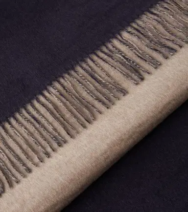 Brunello Cucinelli Fringed silk throw | Thumbnail 4