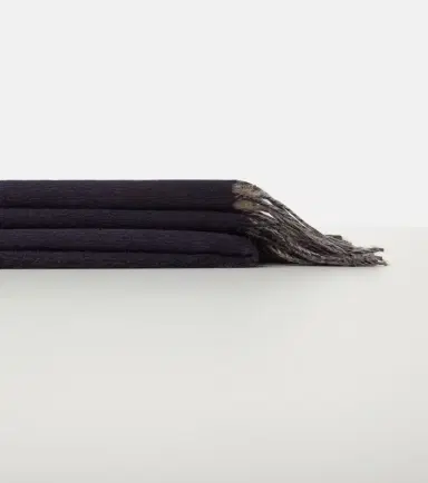 Brunello Cucinelli Fringed silk throw | Thumbnail 5