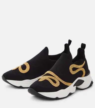 René Caovilla Morgana embellished sneakers | Thumbnail 2