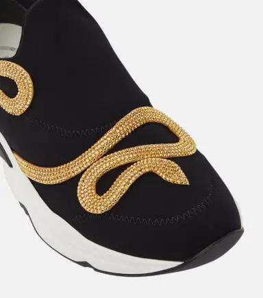 René Caovilla Morgana embellished sneakers | Thumbnail 3