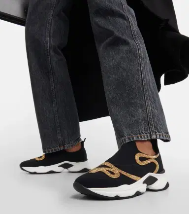 René Caovilla Morgana embellished sneakers | Thumbnail 5