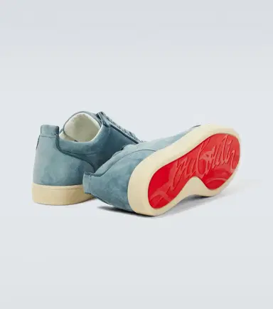 Christian Louboutin Louis Junior Spikes suede sneakers | Thumbnail 4 Christian Louboutin Louis Junior Spikes suede sneakers | Thumbnail 4