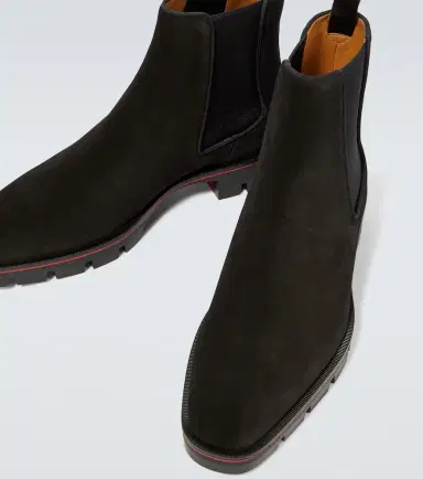 Christian Louboutin Alpinosol suede Chelsea boots | Thumbnail 3 Christian Louboutin Alpinosol suede Chelsea boots | Thumbnail 3