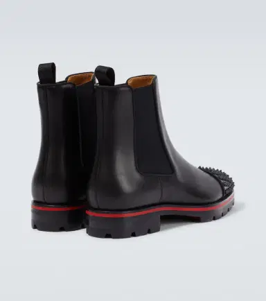 Christian Louboutin Melon Spikes leather Chelsea boots | Thumbnail 5 Christian Louboutin Melon Spikes leather Chelsea boots | Thumbnail 5