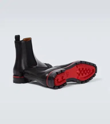 Christian Louboutin Melon Spikes leather Chelsea boots | Thumbnail 6 Christian Louboutin Melon Spikes leather Chelsea boots | Thumbnail 6
