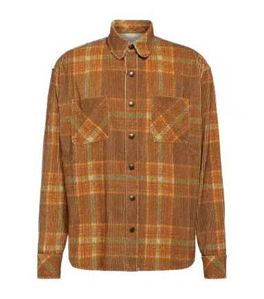 ERL Checked cotton corduroy shirt | Thumbnail 1