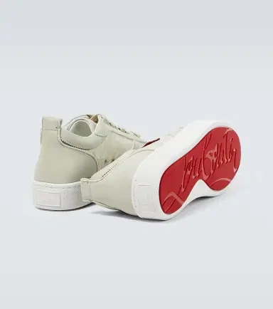 Christian Louboutin Happyrui leather-trimmed sneakers | Thumbnail 5 Christian Louboutin Happyrui leather-trimmed sneakers | Thumbnail 5